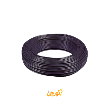 سیم تک رشته انعطاف پذیر 1در2.5 با عایق PVC افشارنژاد خراسان